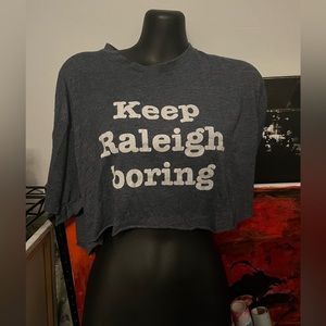 keep raleigh boring DIY crop